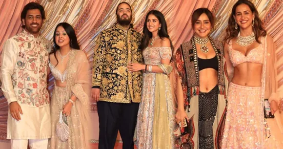 PHOTOS & VIDEOS: अनंत-राधिका के संगीत में लगा सितारों का मेला, देखिए  कौन-कौन पहुंचा?