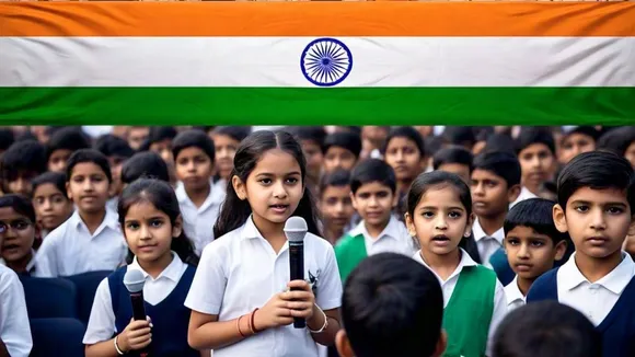 रिपब्लिक डे पर बच्चे को देनी है स्कूल में स्पीच, आजमाएं ये आइडिया, तालियों  से गूंज उठेगा हॉल | Best 3 republic day 2025 speech ideas in hindi for kids  student