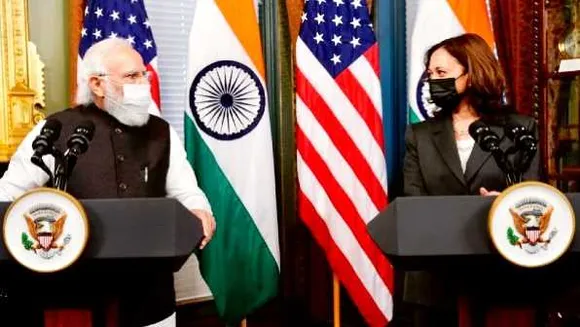 US में PM: कमला हैरिस से मिले मोदी; अफगान, आतंकवाद, वैक्सीनेशन समेत कई मुद्दों पर चर्चा