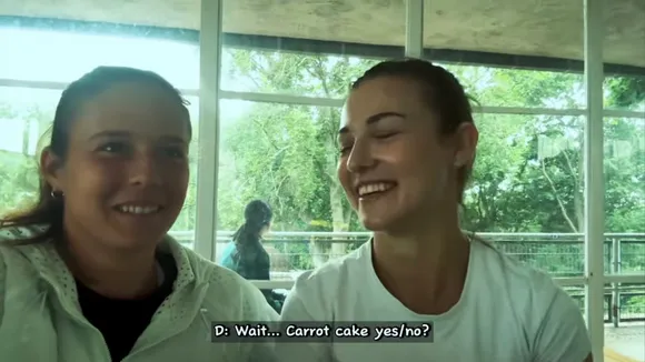 'Carrot cake yes or no'- Anna Kalinskaya's friend teases her with Jannik Sinner