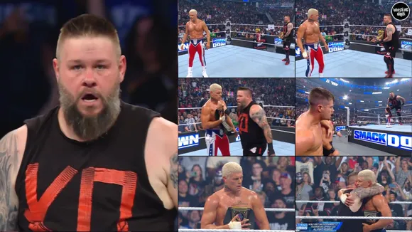 WATCH: Kevin Owens gives major scare on Smackdown, heel turn loading against Cody Rhodes!