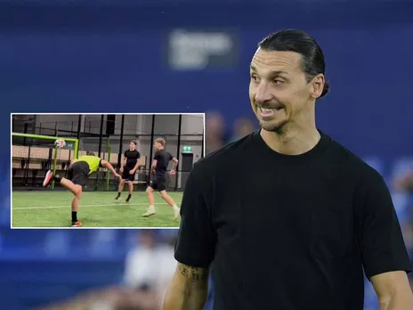 Zlatan scorpion kick