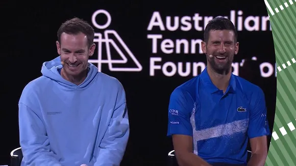 Novak Djokovic and Andy Murray 