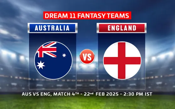 AUS vs ENG Dream11 Prediction