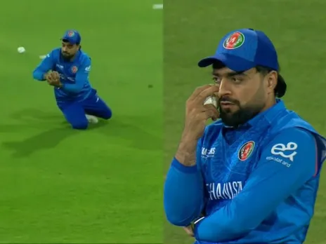 Rashid Khan drops Travis Head