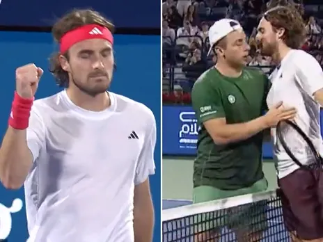Stefanos Tsitsipas's semi-final victory over Tallon Griekspoor