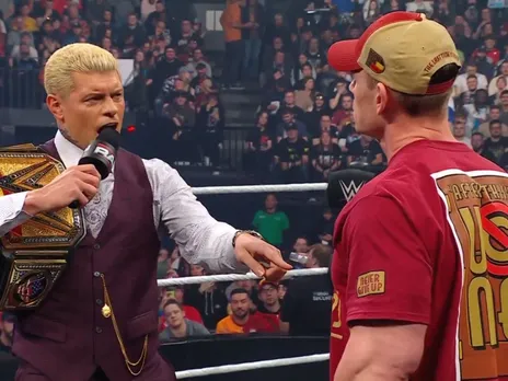 WATCH: Cody Rhodes calls John Cena a 'Whiny b**ch' on WWE Raw