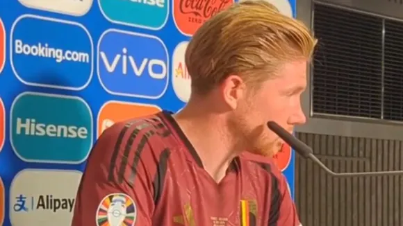 WATCH: Kevin De Bruyne gets frustrated when asked about Belgium's golden generation winning no title