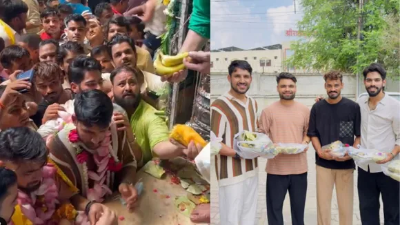 WATCH: Rinku Singh, Dhruv Jurel, and other India's future stars visit Mathura Vrindavan