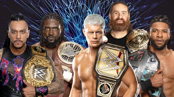 5 most prestigeous titles in WWE currently