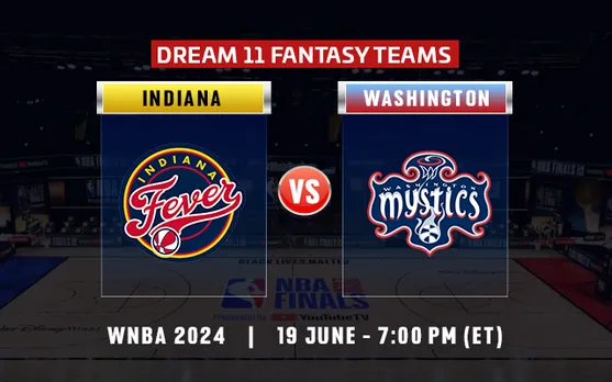IND vs WAS Dream11 Prediction, WNBA Fantasy Basketball Tips, Playing 8, Injury & More Updates