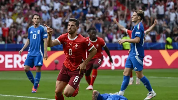 'Champions are out!' Fans react as Switzerland hands shocking 2-0 defeat to Italy in RO16