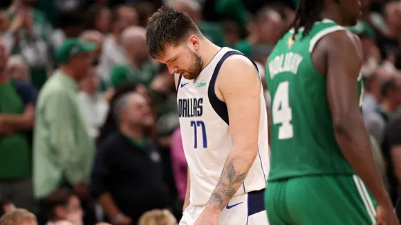 Luka Doncic's candid response after heartbreak in NBA finals against Boston Celtics