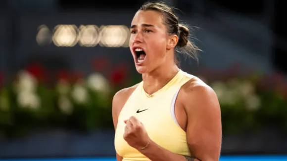 Madrid Open: Aryna Sabalenka overpowers Mirra Andreeva and keeps title defence alive in Madrid