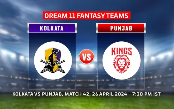 KKR vs PBKS Dream11 Prediction, IPL 2024, Match 42: Kolkata Knight Riders vs Punjab Kings playing XI, fantasy team today’s and squads