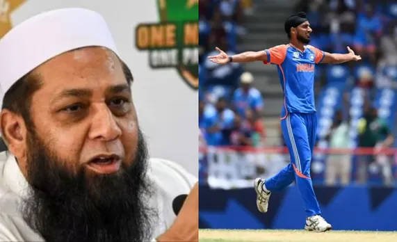 Former Pakistan skipper Inzamam-ul-Haq accuses India's Arshdeep Singh of tampering with ball during game against Australia in T20 World Cup 2024