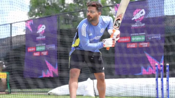 WATCH: Rishabh Pant gets into groove for T20 World Cup in style