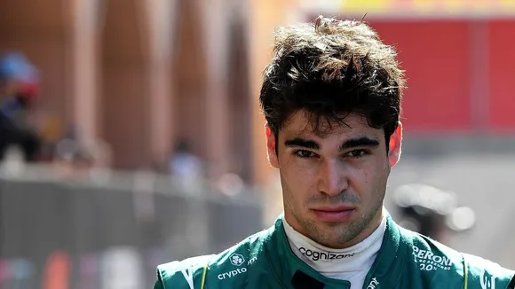 Lance Stroll finishes top in dramatic first free practice of Chinese GP in Shanghai