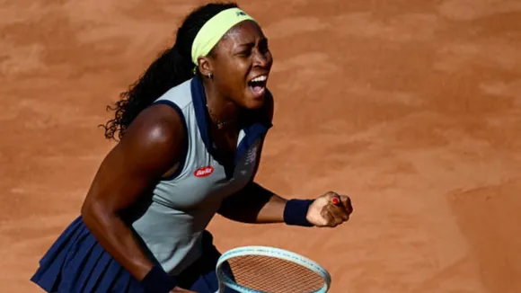 Coco Gauff books quarter final spot after beating Paula Badosa in intense 4th round game