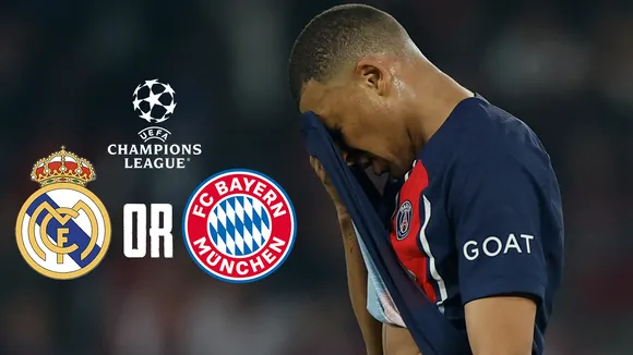 WATCH: Kylian Mbappe chooses to stay quite when asked about Real Madrid