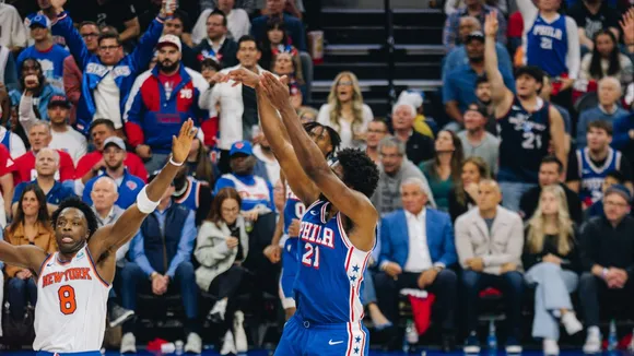 Philadelphia 76ers defeat New York Knicks to gap in playoff series by 2-1