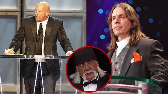 WATCH: Hulk Hogan pissed as Stone Cold and Bret Hart get over his skin at Hall of Fame 2006