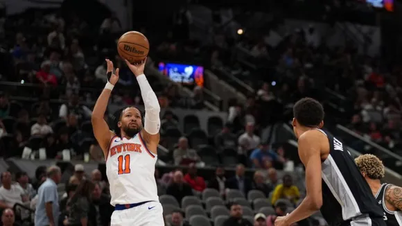 Jalen Brunson of New York Knicks sets new career high against San Antonio Spurs