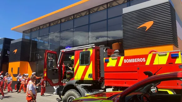 Spanish Grand Prix: Fire breaks out at McLaren hospitality suit, place evacuated by authorities