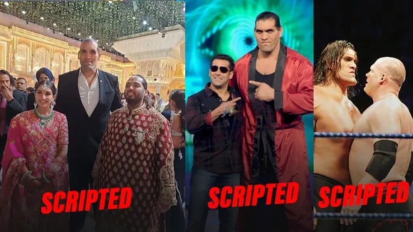 WATCH: The Great Khali claims WWE to be scripted just like Bigg Boss and Ambani's wedding 