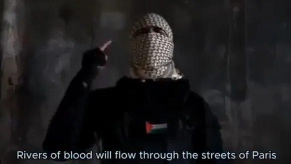 'Rivers of blood will flow through the streets of Paris' - Masked psychopath threatens bloodshed ahead of Paris Olympics 2024