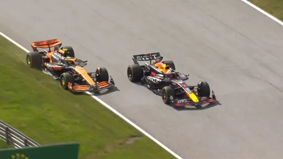 WATCH: Max Verstappen and Lando Norris crashes out of Austrian Grand Prix during cat-mouse chase