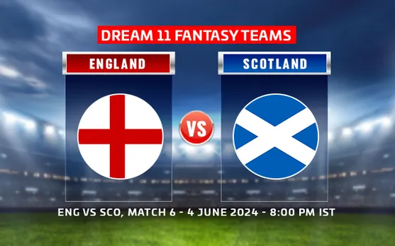 T20 World Cup 2024: England vs Scotland Dream11 Prediction, Match 6: ENG vs SCO Playing XI, fantasy team today's & more updates