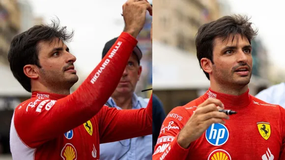 WATCH: Carlos Sainz meets cutest Formula 1 fan during Spanish Grand Prix 2024