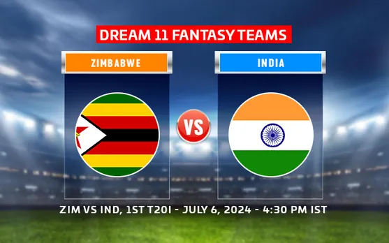 ZIM vs IND Dream11