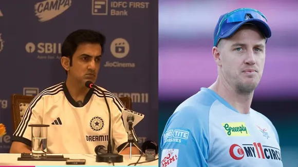 Gautam Gambhir and Morne Morkel (Source: X)