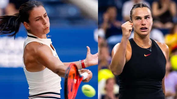 Emma Navarro vs Aryna Sabalenka US Open SF (Source: X)