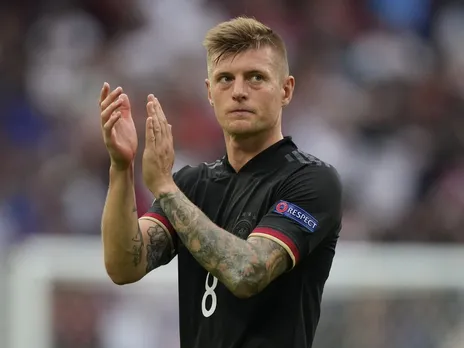 On what condition will Toni Kroos compete with Vinicius Junior and Jude Bellingham for Ballon d' Or?