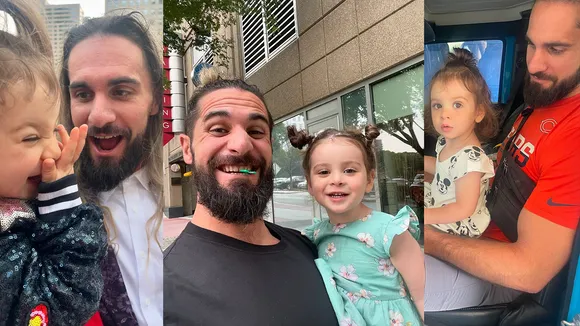 WATCH: Becky Lynch shares a cute video of Seth Rollins playing with their daughter and wishes him on birthday