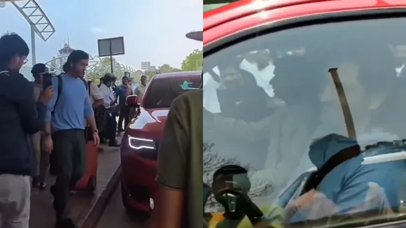 WATCH: MS Dhoni returns to Ranchi after CSK's disqualification from IPL 2024