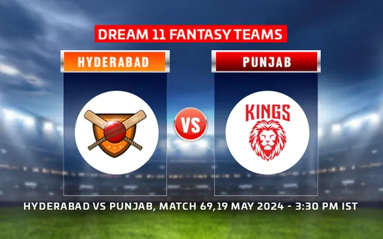 SRH vs PBKS Dream11 Prediction, IPL 2024, Match 69: Sunrisers Hyderabad vs Punjab Kings playing XI, fantasy team and squads