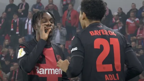 WATCH: Bayer Leverkusen footballers' unique goal celebration against Fortuna Dusseldorf