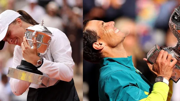 'For me he's above everybody, he's a total legend...' - Iga Swiatek opens up on drawing comparisons with Rafael Nadal ahead of final showdown at Roland Garros 2024