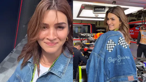 WATCH: 'Kill It' - Kriti Sanon extends her support to Red Bull duo from Silverstone ahead of British Grand Prix