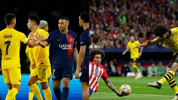 'Mbappe shown reality!' Fans react FC Barcelona and Atletico Madrid fights against their opponents in UCL quafter-finals