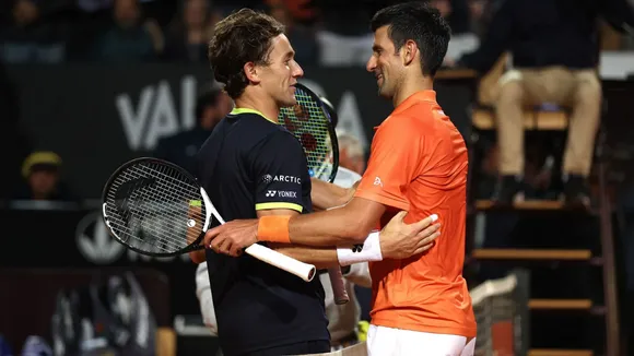 'He's the second-best clay court player of all time....' - Casper Ruud lauds Novak Djokovic ahead of their quarterfinal clash at Roland Garros