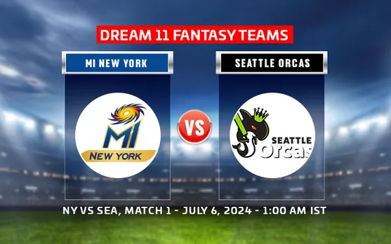 NY vs SEA Dream11