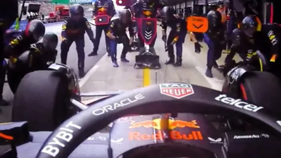 WATCH: Red Bull's lightning-quick pitstop during Spanish Grand Prix