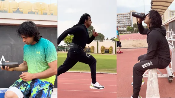 WATCH: Neeraj Chopra practices hard ahead of Javelin throw qualification round at Paris Olympics 2024