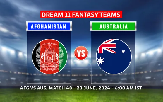 T20 World Cup 2024: Afghanistan vs Australia Dream11 Prediction, Match 48: AFG vs AUS Playing XI, fantasy team today's & more updates