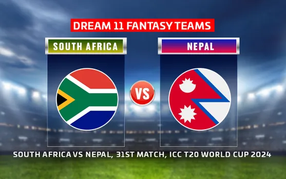 T20 World Cup 2024: SA vs NEP Dream11 Prediction, Match 31: South Africa vs Nepal Playing 11, Fantasy Team today’s and more updates